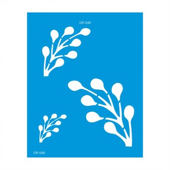 Stencil Pintura Orgânica Mamona - 20x25