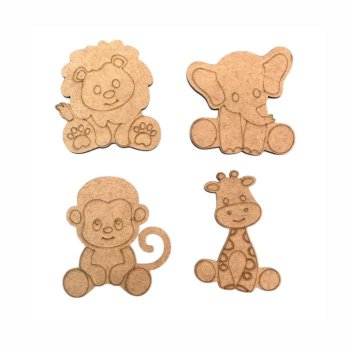 Kit Safari em MDF (P-M-G)