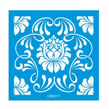 Stencil CR Laser Arabesco Flor - (P-M-G)